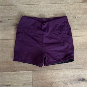 Women's Purple Athletic Shorts